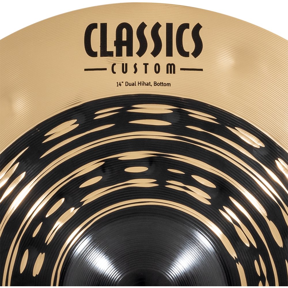 Meinl 14" Classics Custom Dual Hi-Hat Cymbals - Image 9
