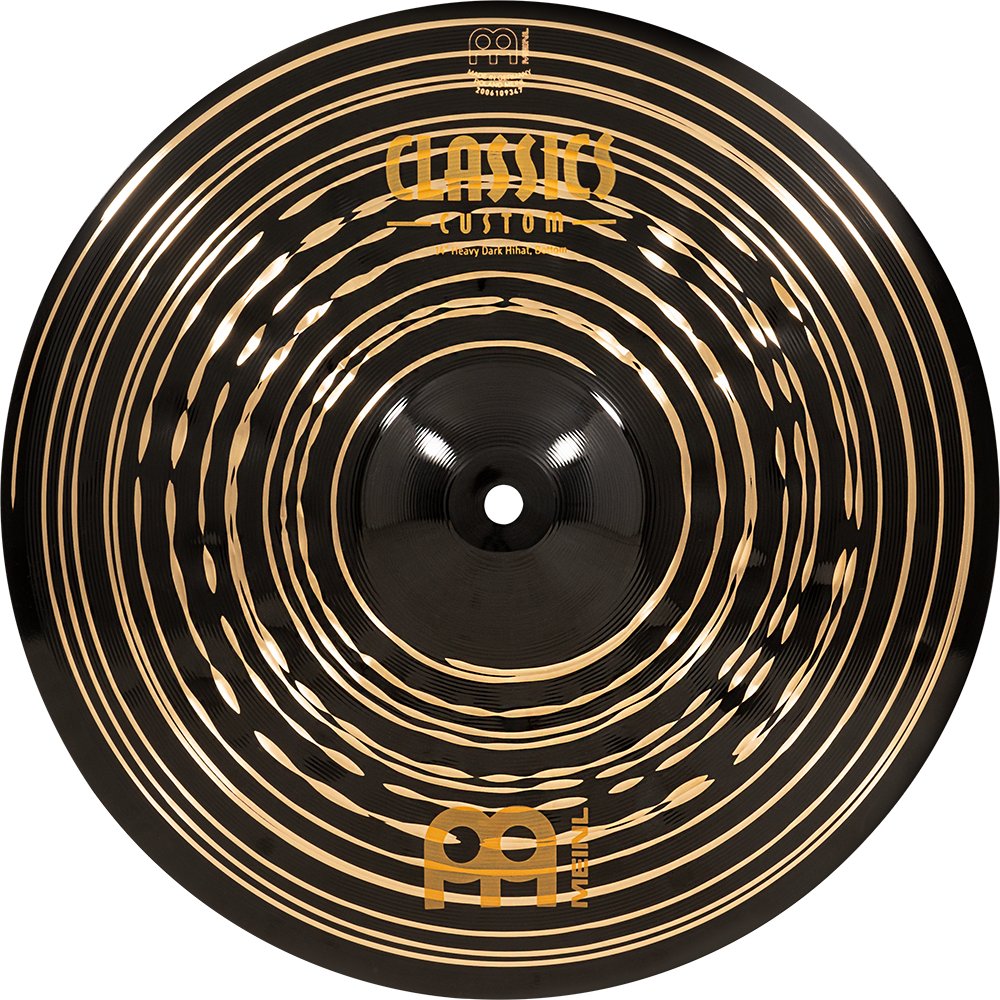 Meinl 14" Classics Custom Heavy Dark Hi-Hat Cymbals - Image 7