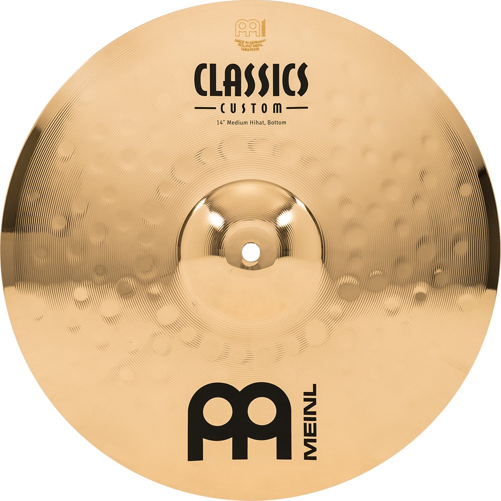 Meinl 14" Classics Custom Medium Hi-Hat - Brilliant - Image 7