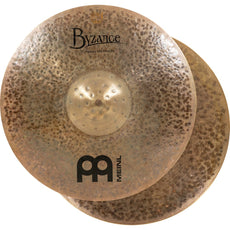 Meinl 15" Byzance Big Apple Dark Hi-Hat Cymbals - Image 10
