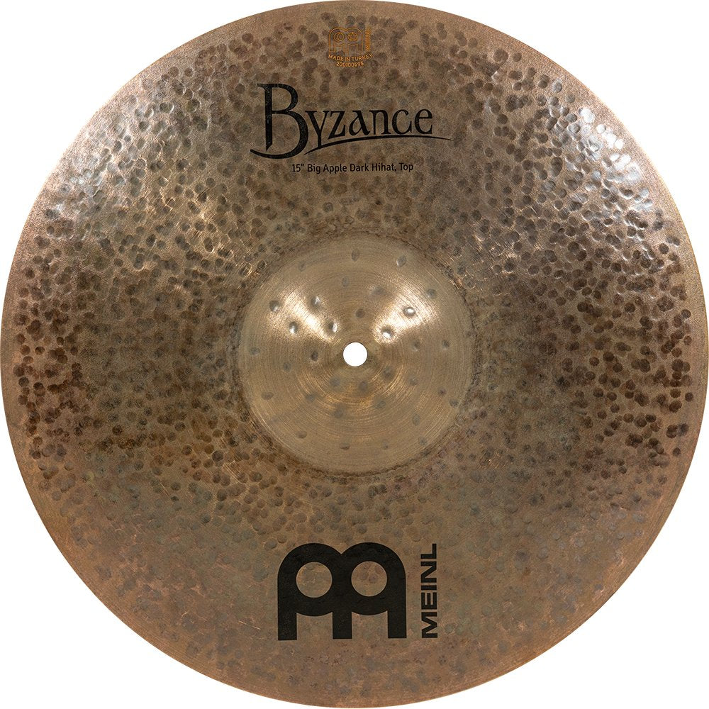 Meinl 15" Byzance Big Apple Dark Hi-Hat Cymbals - Image 4