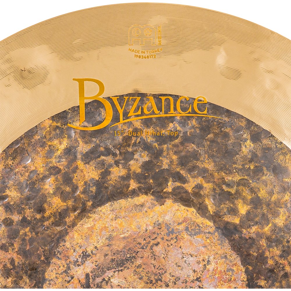 Meinl 15" Byzance Dual Hi-Hat Cymbals - Image 6