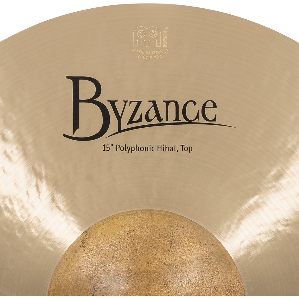 Meinl 15" Byzance Traditional Polyphonic Hi-Hat Cymbals - Image 8