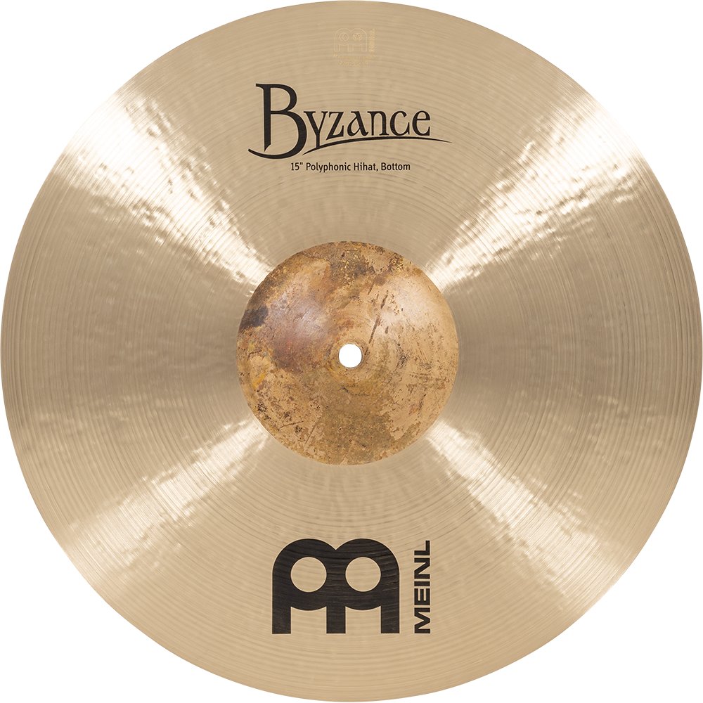 Meinl 15" Byzance Traditional Polyphonic Hi-Hat Cymbals - Image 9