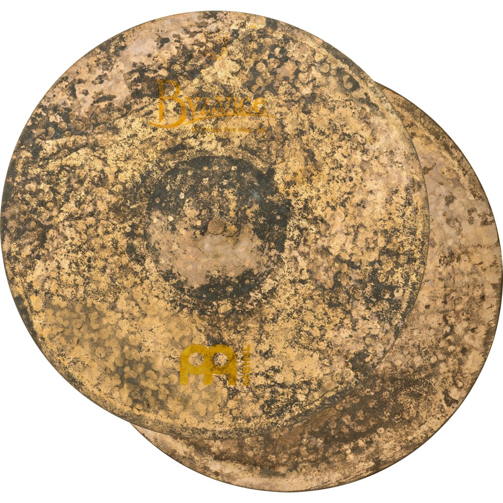 Meinl 15" Byzance Vintage Pure Hi-Hat Cymbals - Image 10