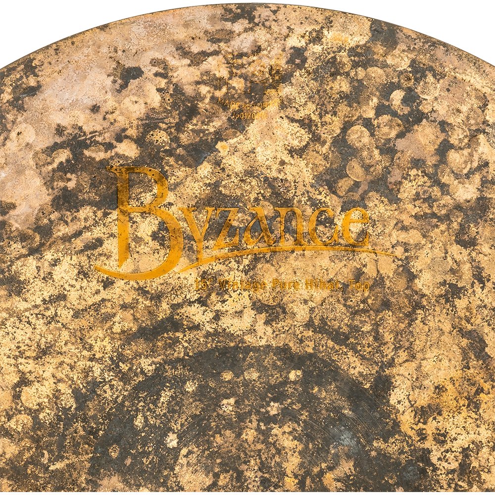 Meinl 15" Byzance Vintage Pure Hi-Hat Cymbals - Image 6