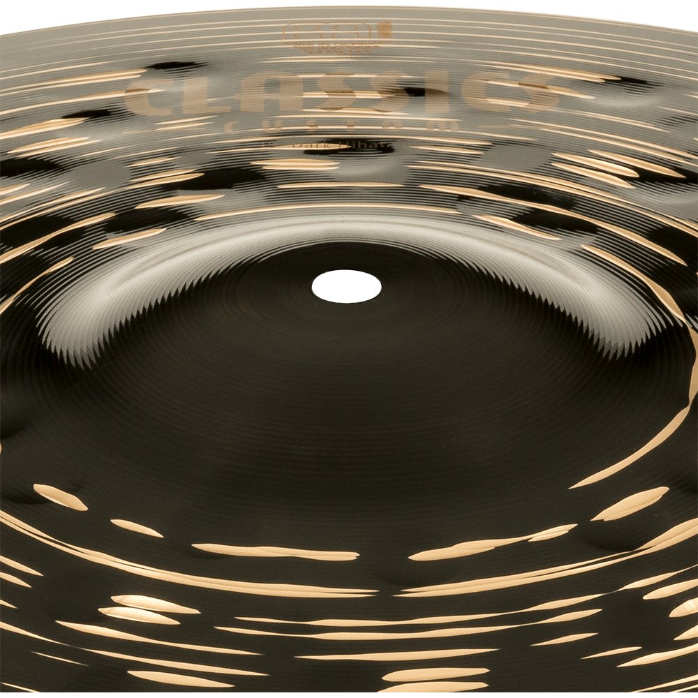 Meinl 15" Classics Custom Dark Hi-Hat Cymbals - Image 3
