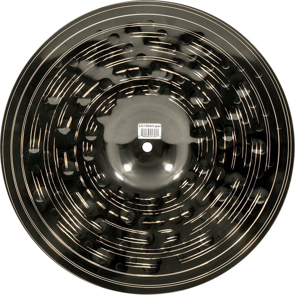 Meinl 15" Classics Custom Dark Hi-Hat Cymbals - Image 5