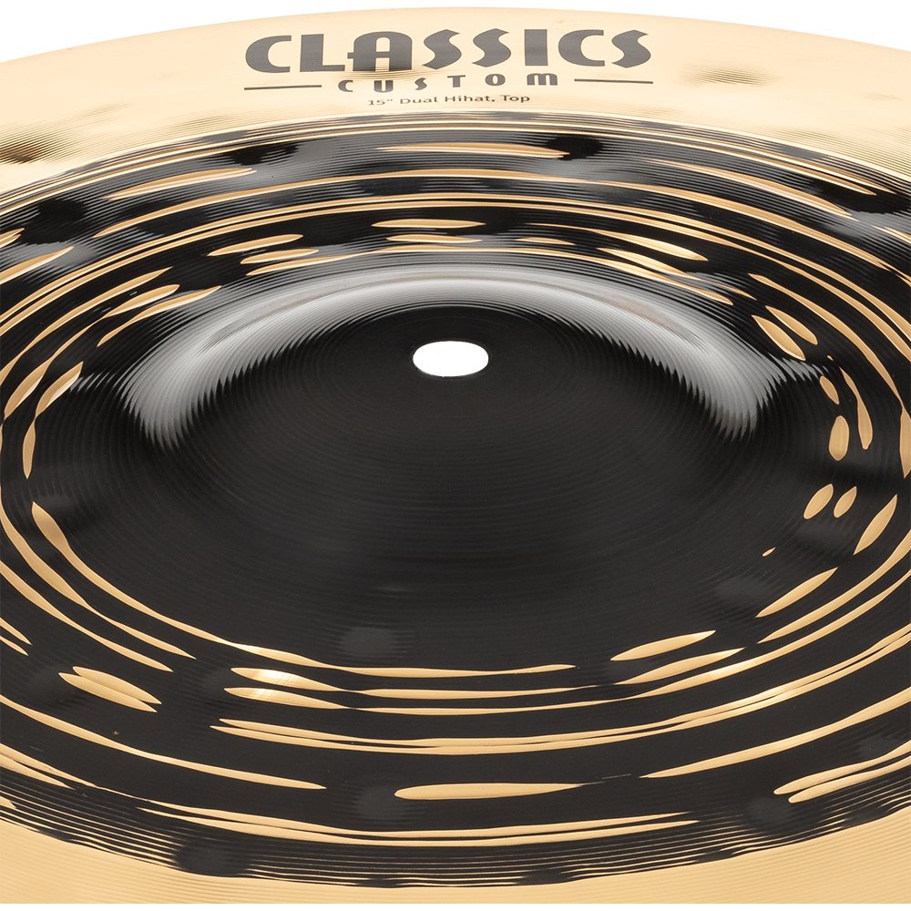 Meinl 15" Classics Custom Dual Hi-Hat Cymbals - Image 3