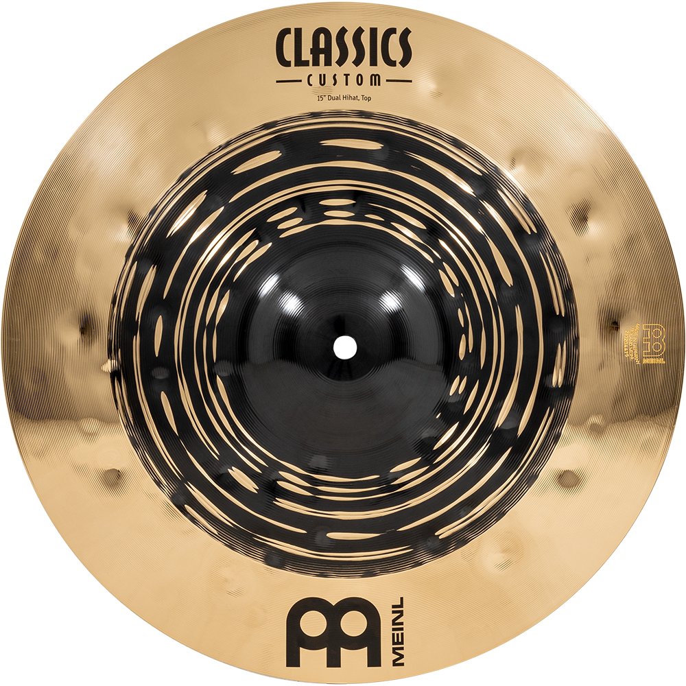 Meinl 15" Classics Custom Dual Hi-Hat Cymbals - Image 4