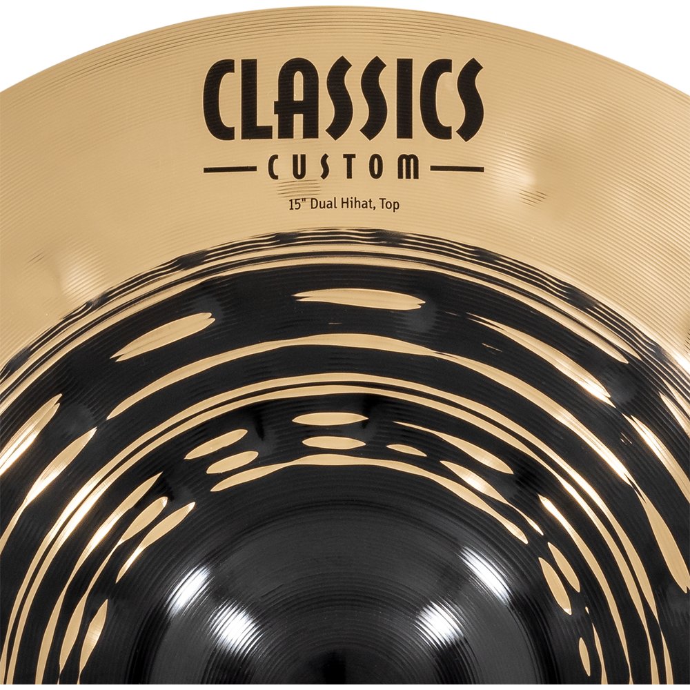 Meinl 15" Classics Custom Dual Hi-Hat Cymbals - Image 6