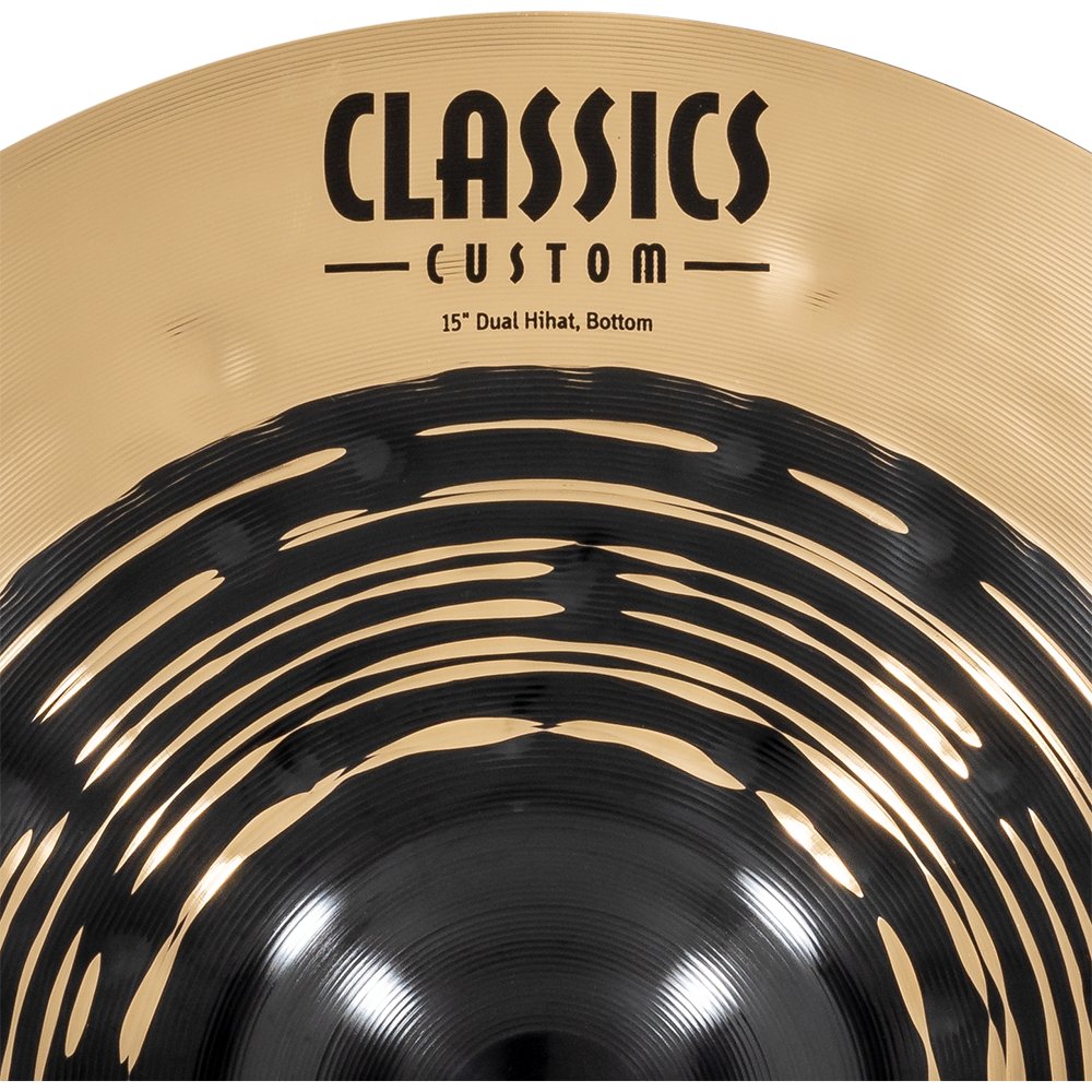 Meinl 15" Classics Custom Dual Hi-Hat Cymbals - Image 9
