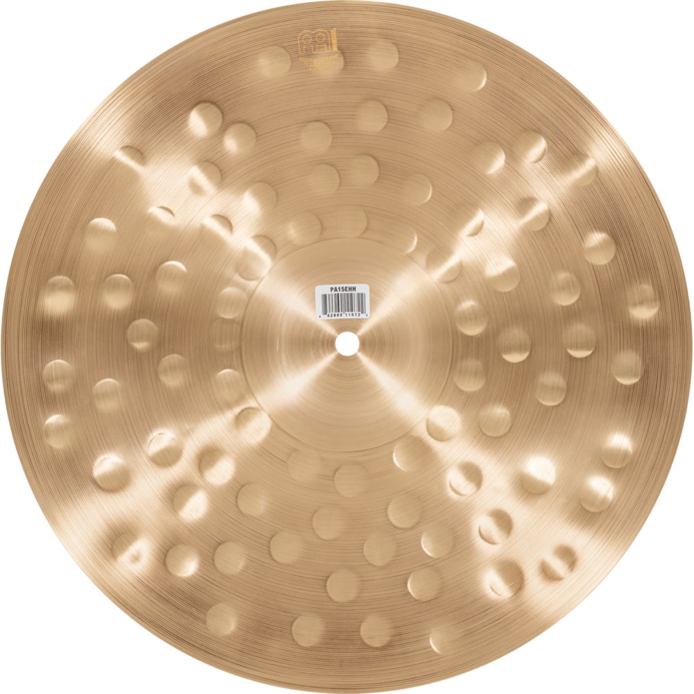 Meinl 15" Pure Alloy Extra Hammered Hi-Hat Cymbals - Image 10