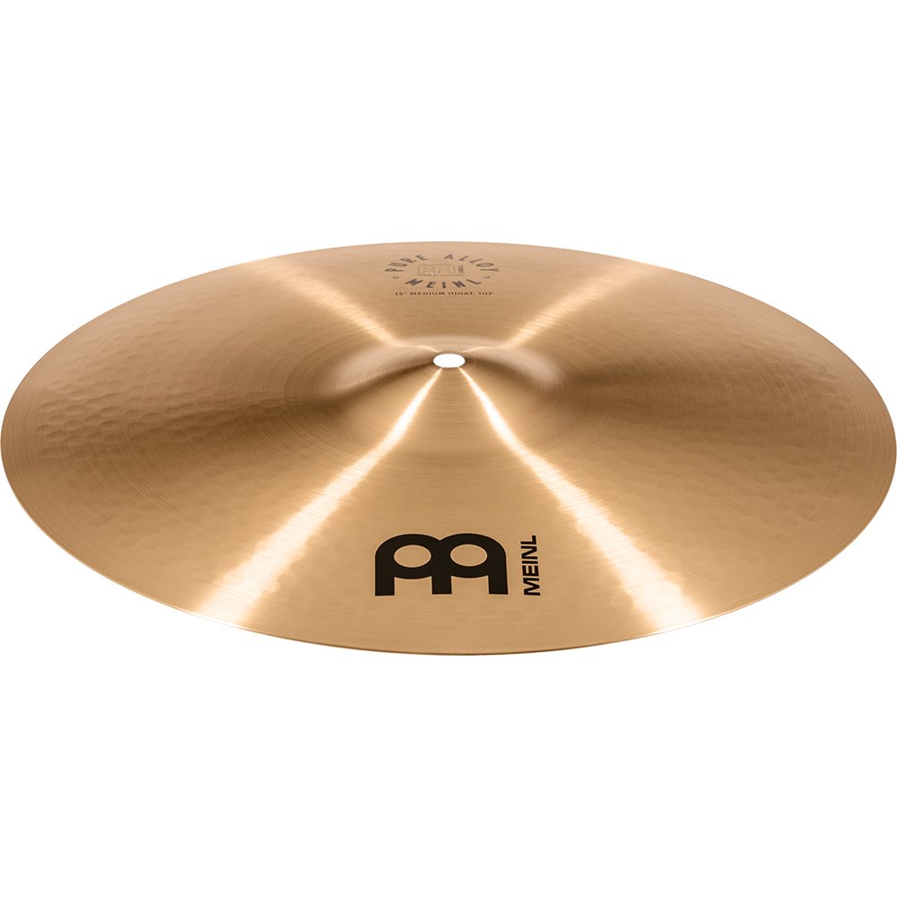 Meinl 15" Pure Alloy Medium Hi-Hat Cymbals - Image 1