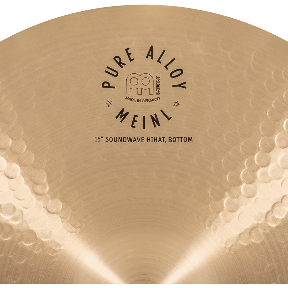 Meinl 15" Pure Alloy Soundwave Hi-Hat Cymbals - Image 11