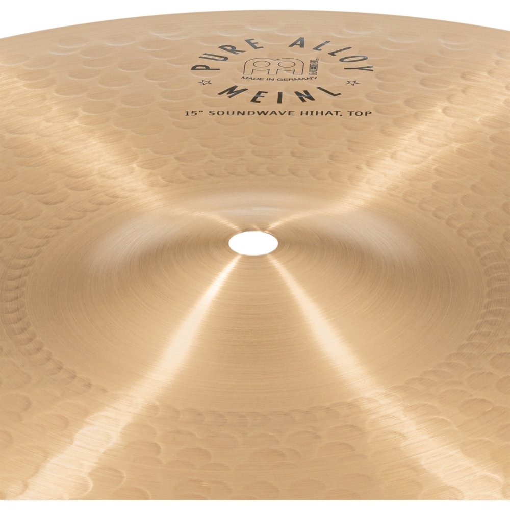 Meinl 15" Pure Alloy Soundwave Hi-Hat Cymbals - Image 4