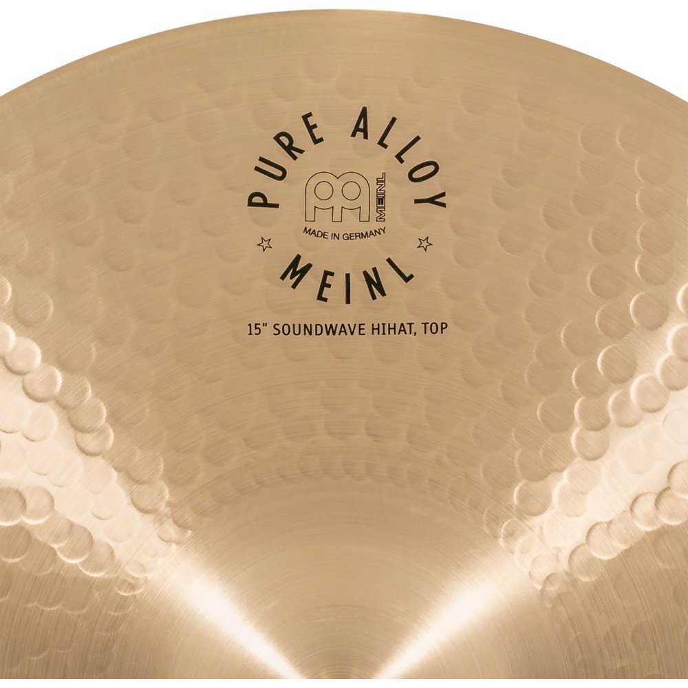 Meinl 15" Pure Alloy Soundwave Hi-Hat Cymbals - Image 8