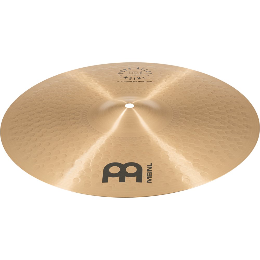 Meinl 15" Pure Alloy Soundwave Hi-Hat Cymbals - Image 1