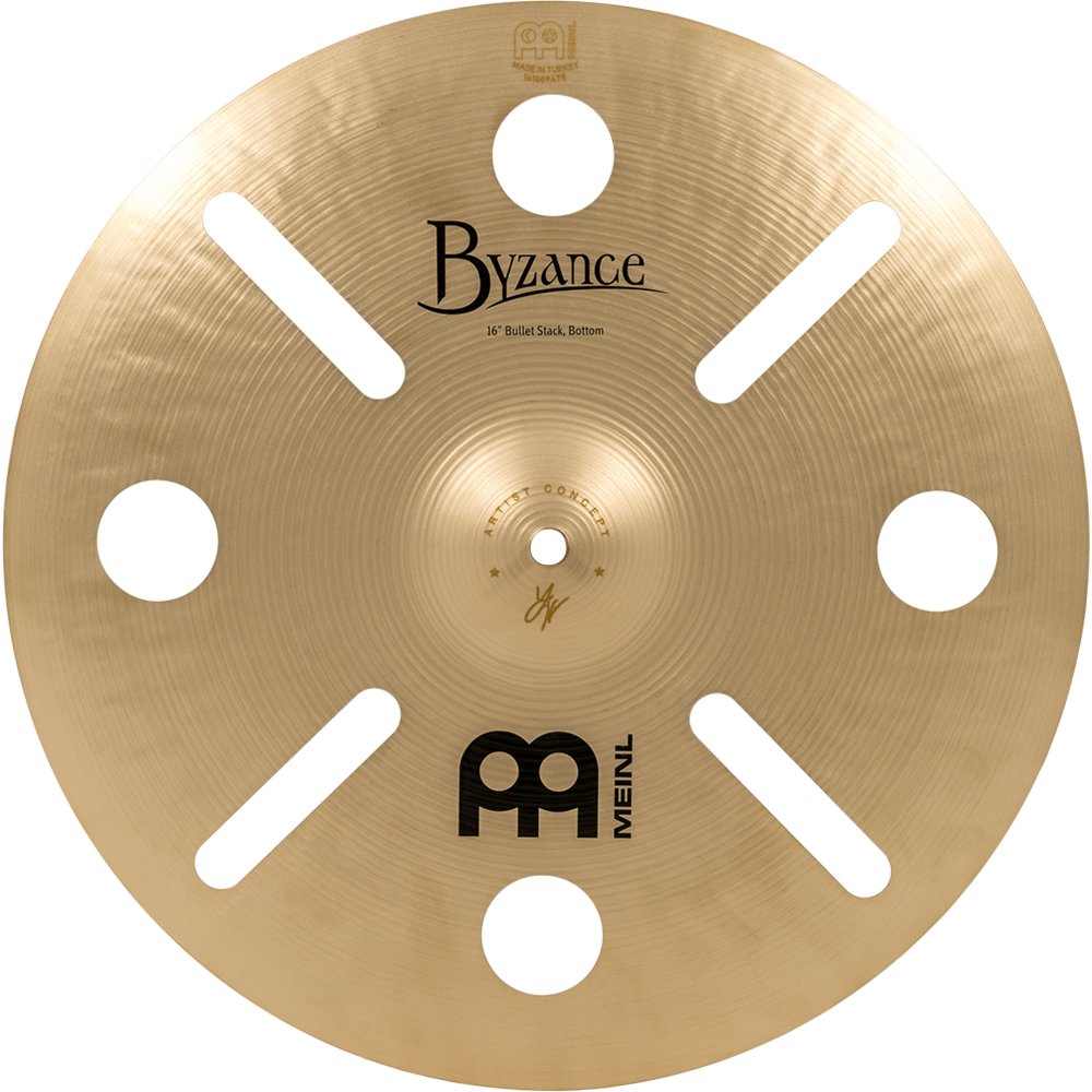 Meinl 16" Artist Concept Luke Holland Bullet Stack Cymbal Stack - Image 7