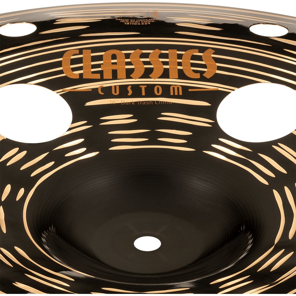 Meinl 16" Classics Custom Dark Trash China Cymbal - Image 3