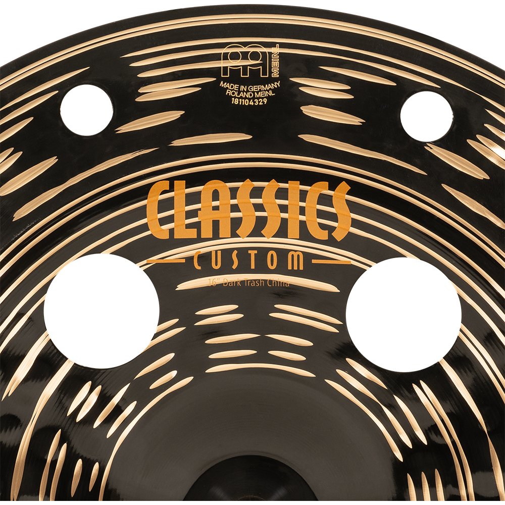 Meinl 16" Classics Custom Dark Trash China Cymbal - Image 5