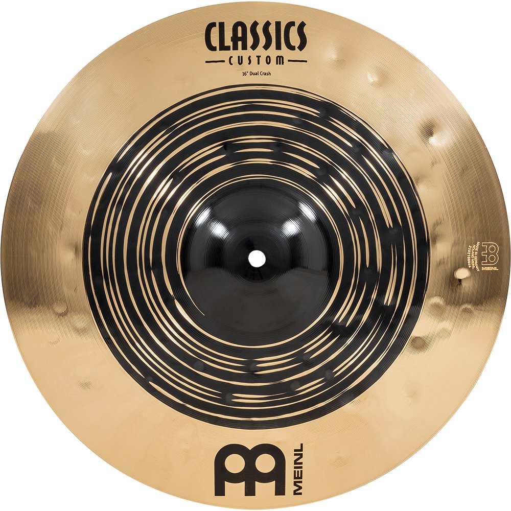 Meinl 16" Classics Custom Dual Crash Cymbal - Image 6