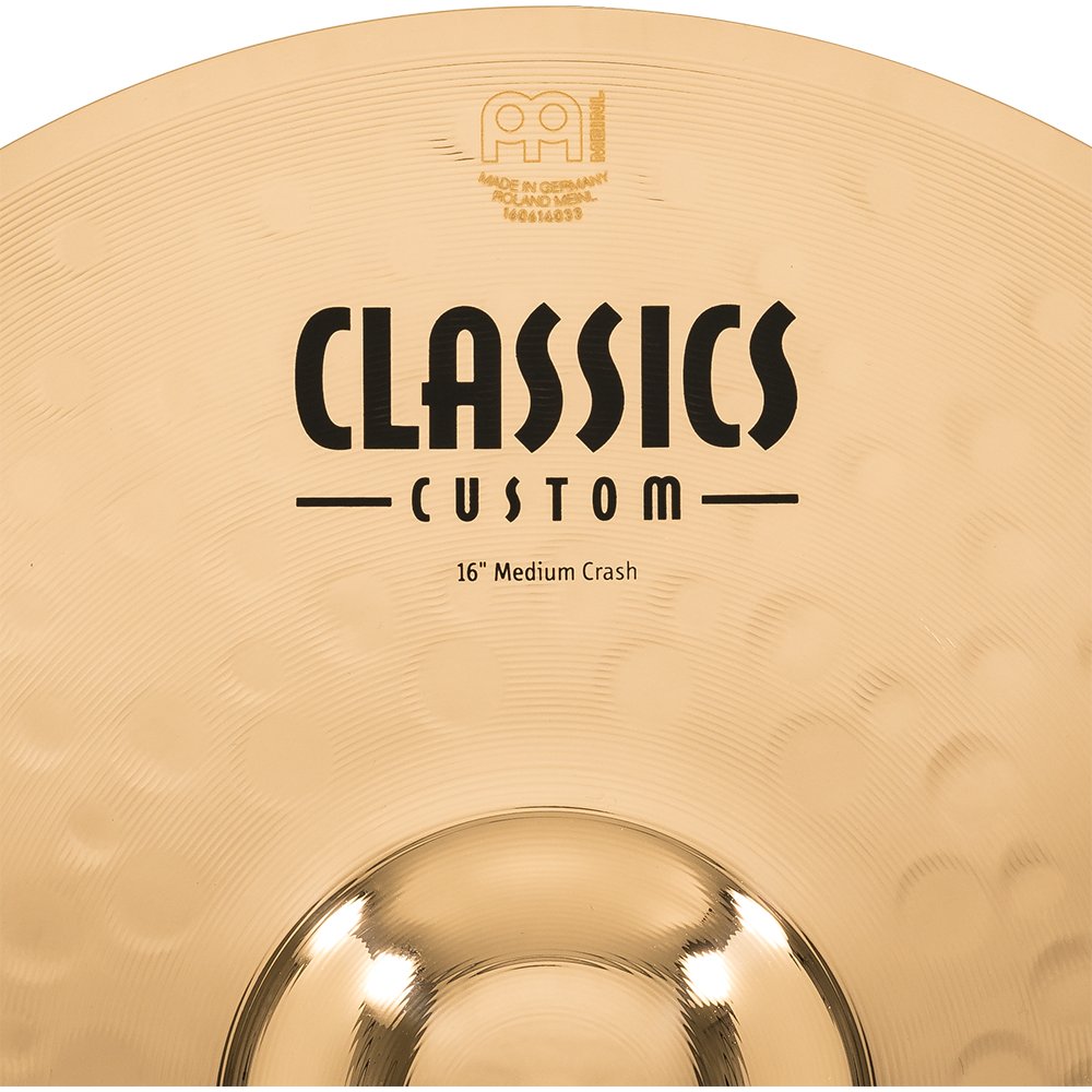 Meinl 16" Classics Custom Medium Crash Cymbal - Image 5