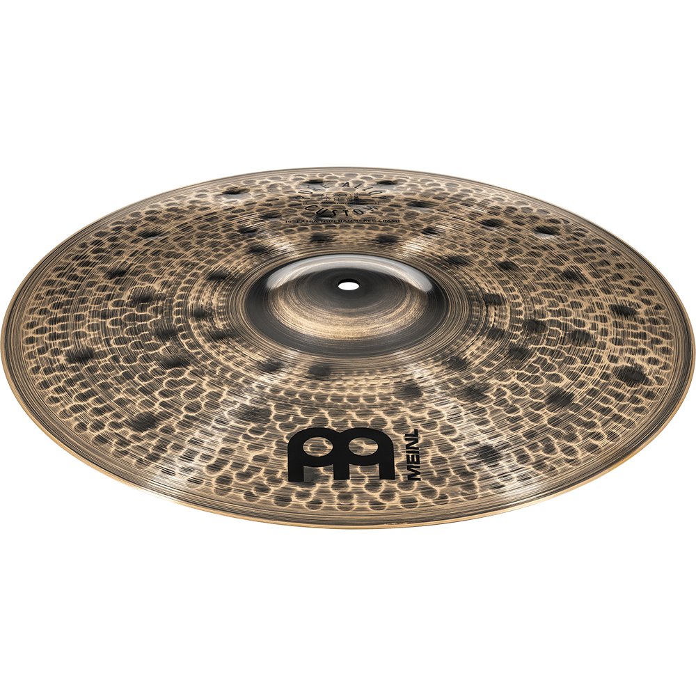 Meinl 16" Pure Alloy Custom Extra Thin Hammered Crash Cymbal - Image 2