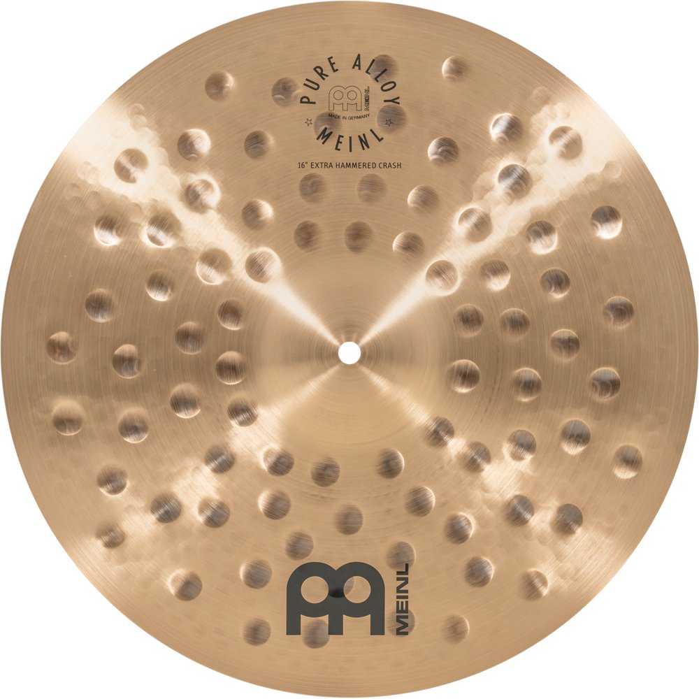Meinl 16" Pure Alloy Extra Hammered Crash Cymbal - Image 9