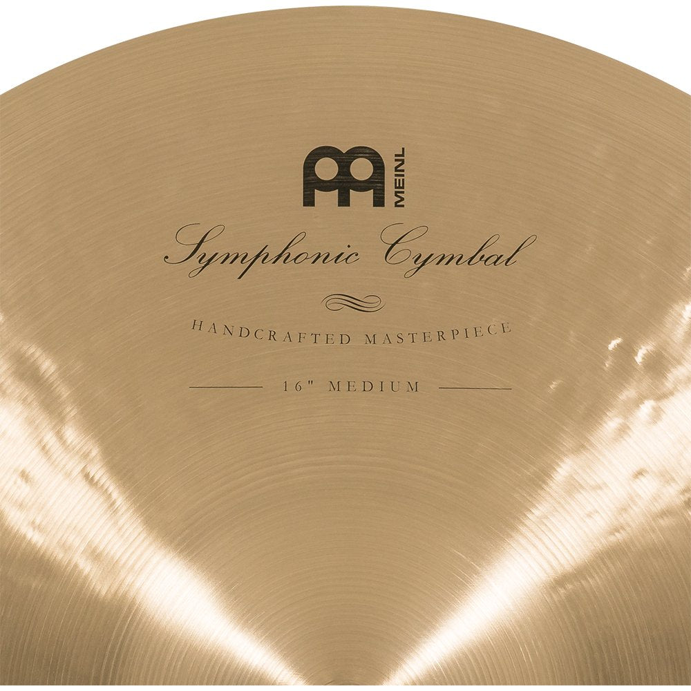 Meinl 16" Symphonic Medium Cymbal Pair - Image 6