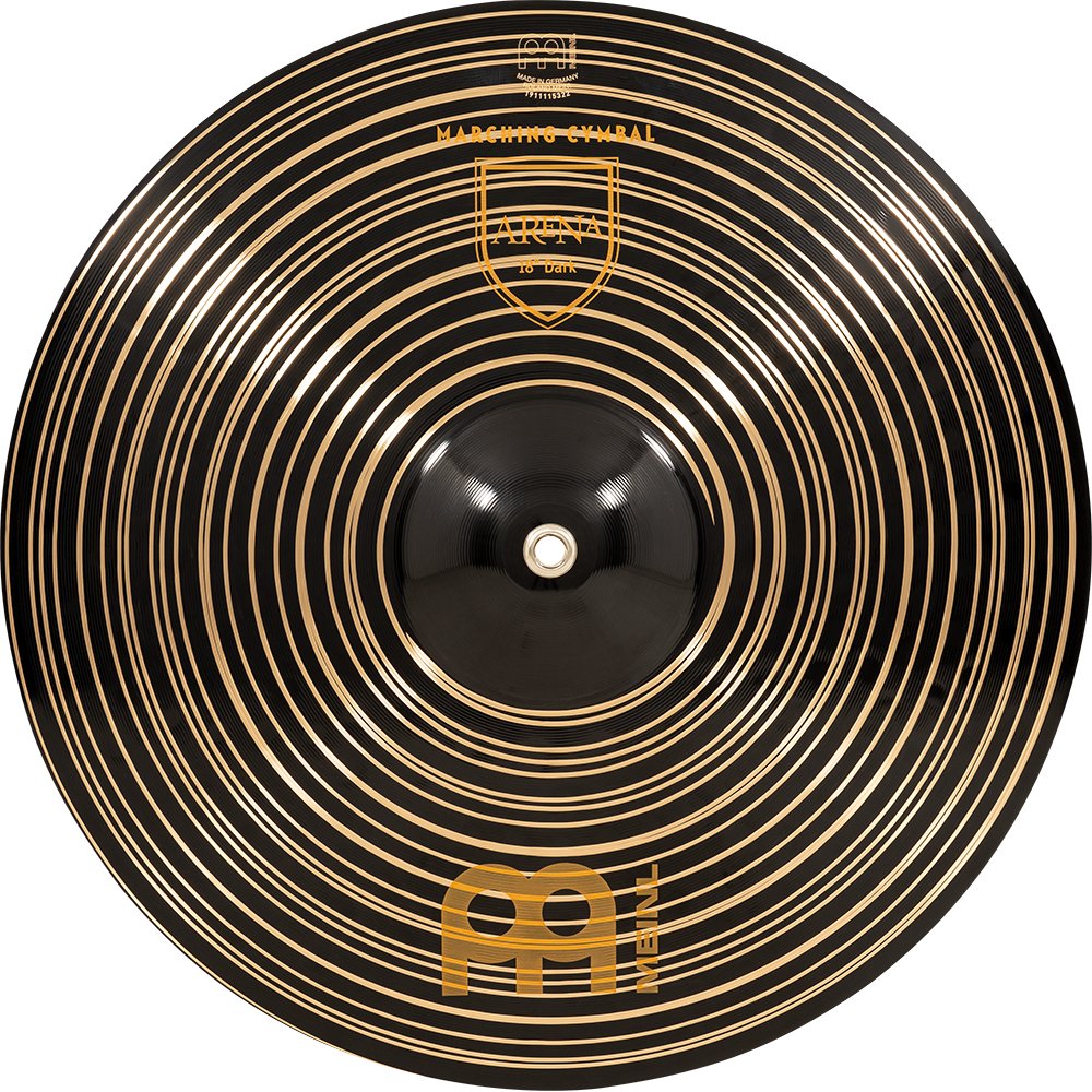 Meinl 18" Arena Dark Marching Cymbal Pair - Image 4