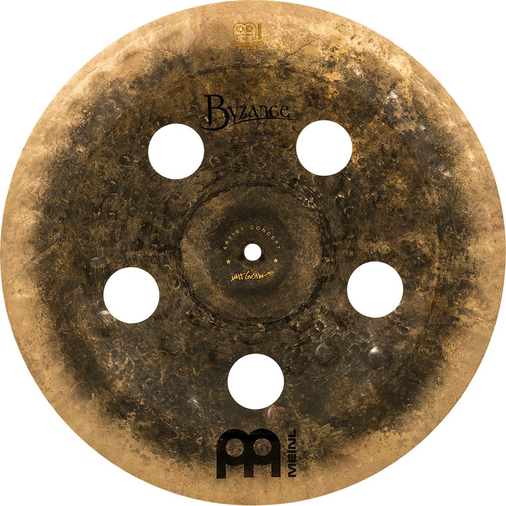 Meinl 18" Artist Concept Matt Garstka Fat Stack Cymbal Stack - Image 7