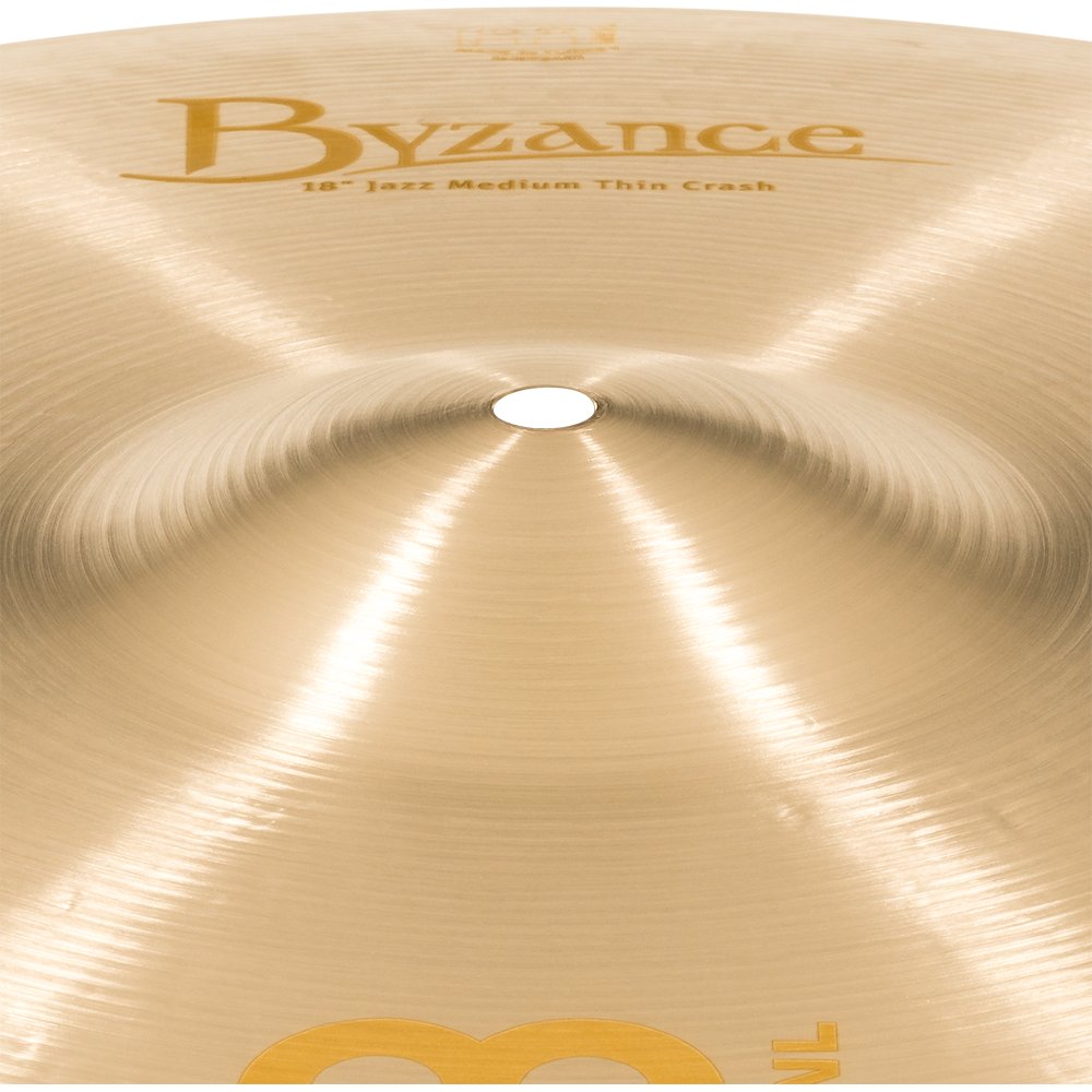 Meinl 18" Byzance Jazz Medium Thin Crash Cymbal - Image 3
