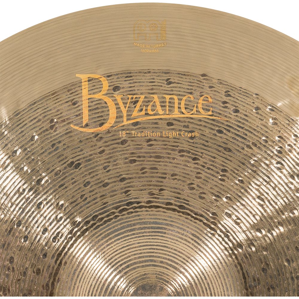 Meinl 18" Byzance Jazz Traditional Light Crash Cymbal - Image 5