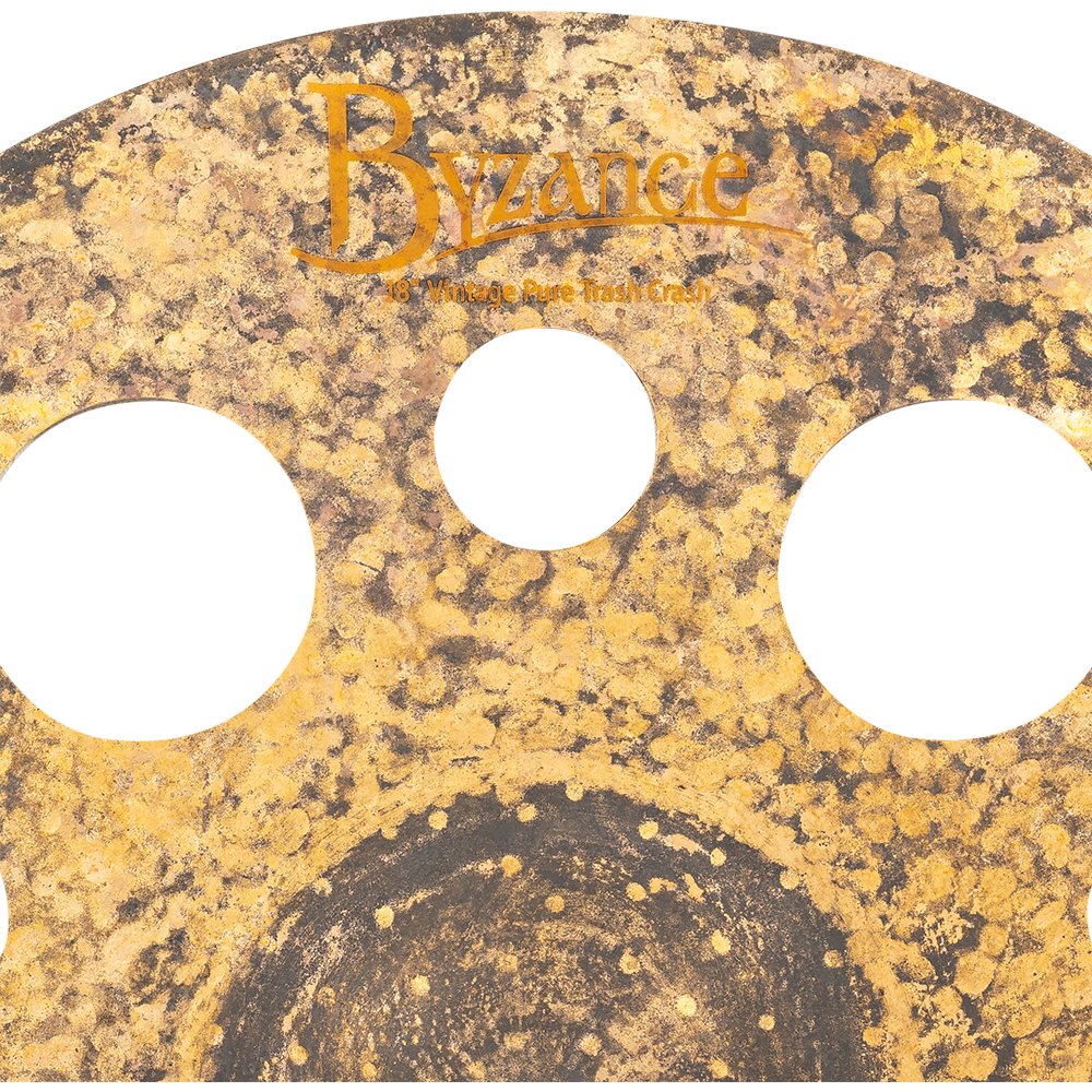 Meinl 18" Byzance Vintage Pure Trash Crash Cymbal - Image 5