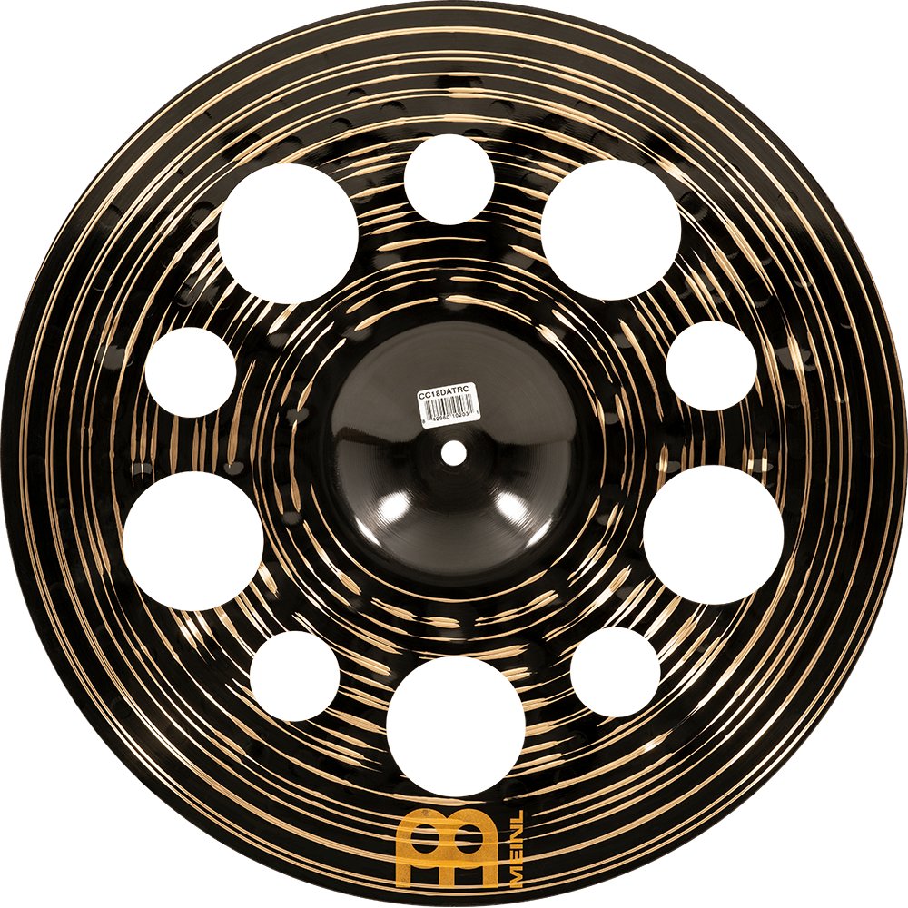 Meinl 18" Classics Custom Dark Trash Crash Cymbal - Image 4