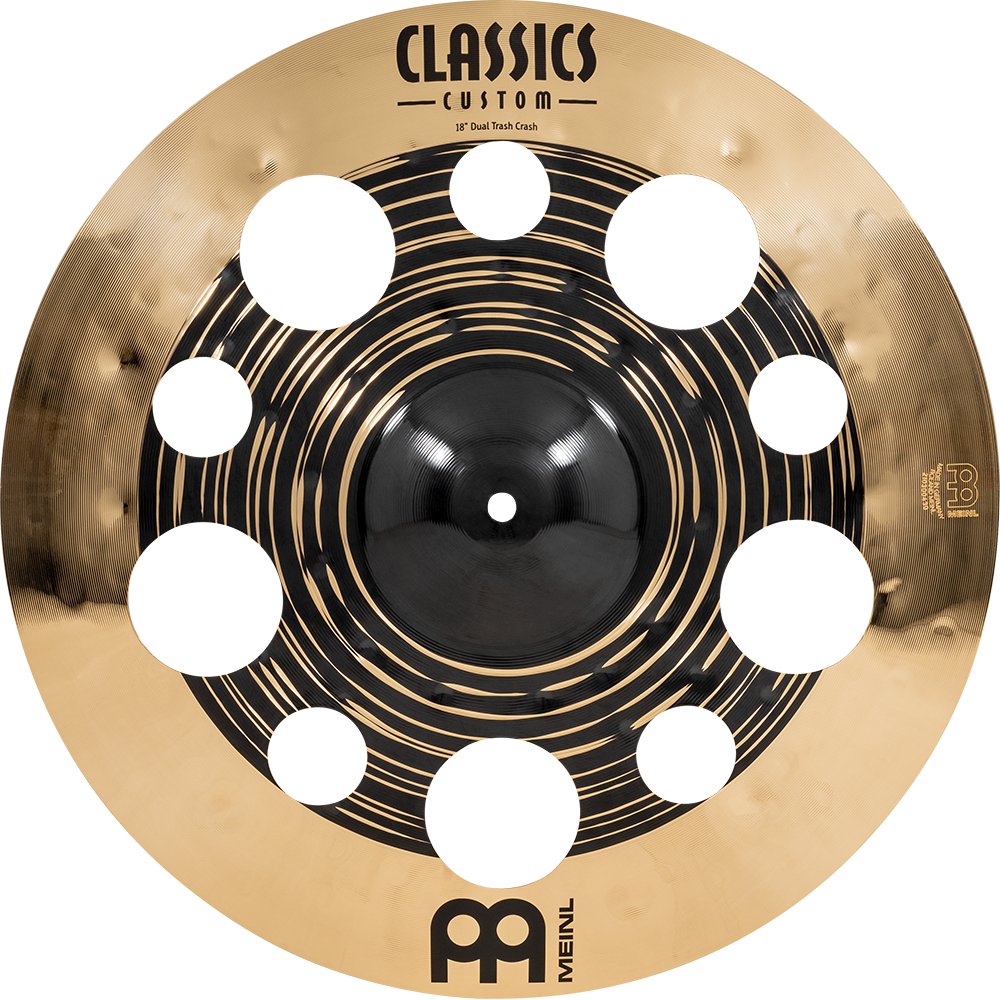 Meinl 18" Classics Custom Dual Trash Crash Cymbal - Image 6