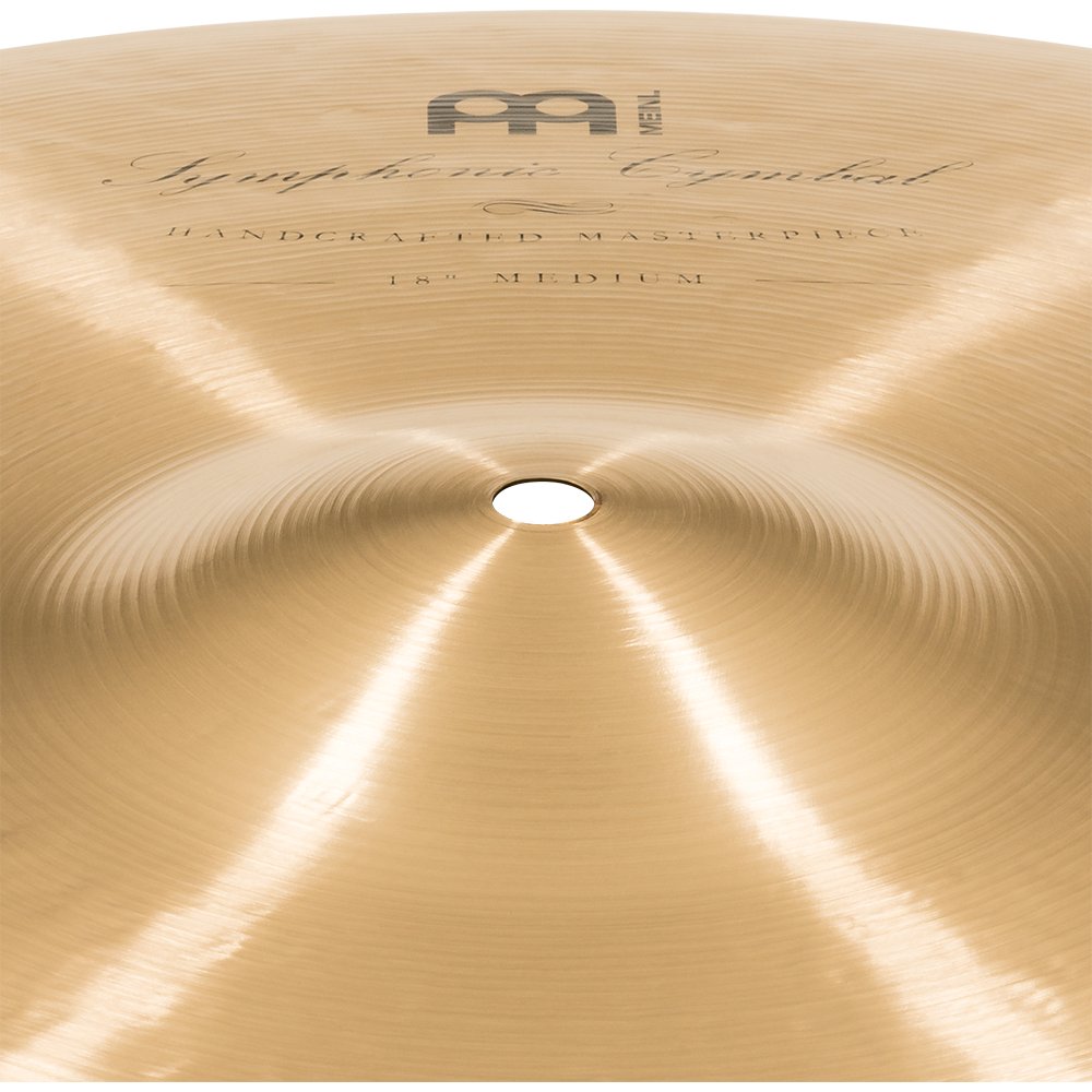 Meinl 18" Symphonic Medium Cymbal Pair - Image 3