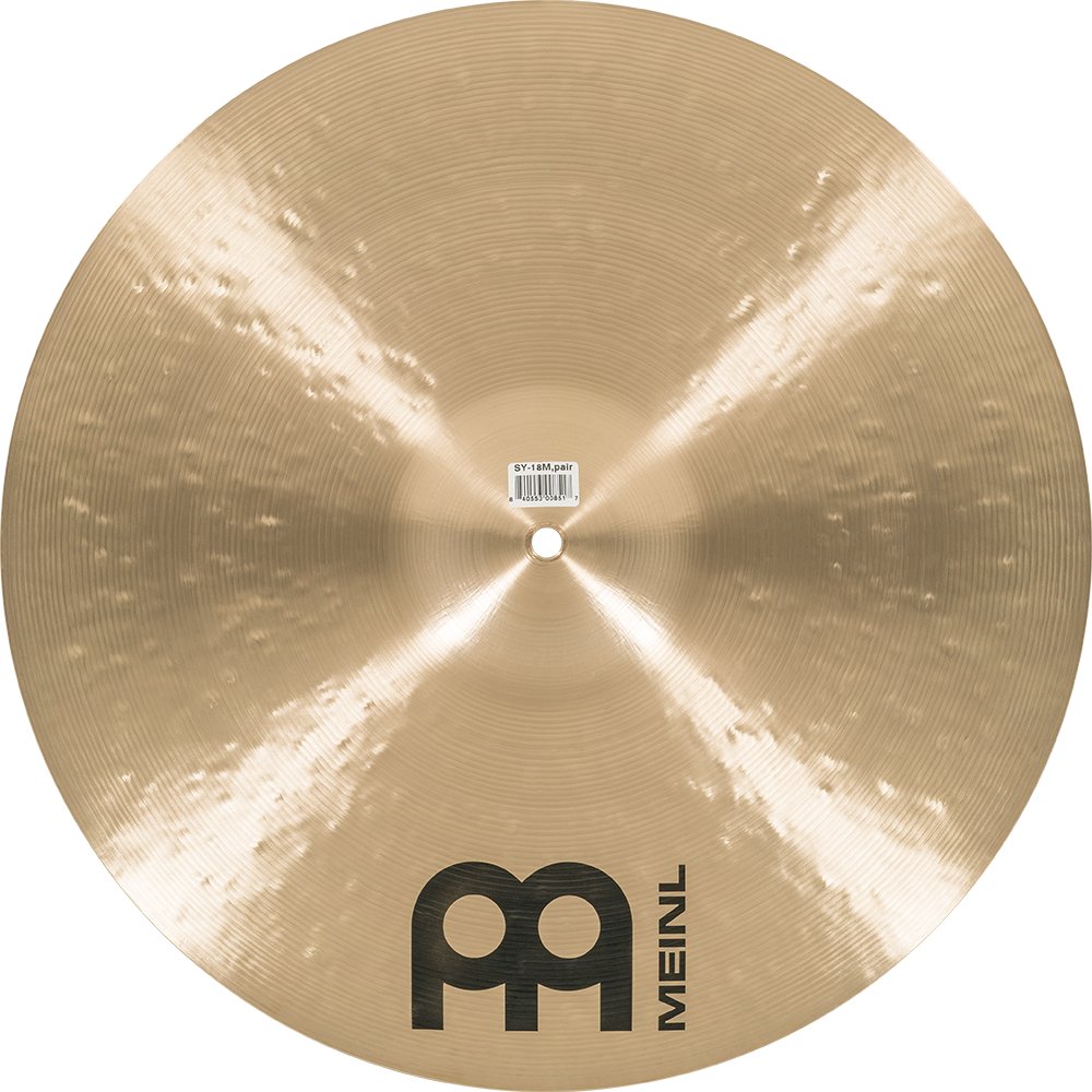 Meinl 18" Symphonic Medium Cymbal Pair - Image 5