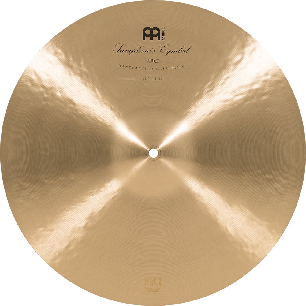 Meinl 18" Symphonic Thin Cymbal Pair - Image 4