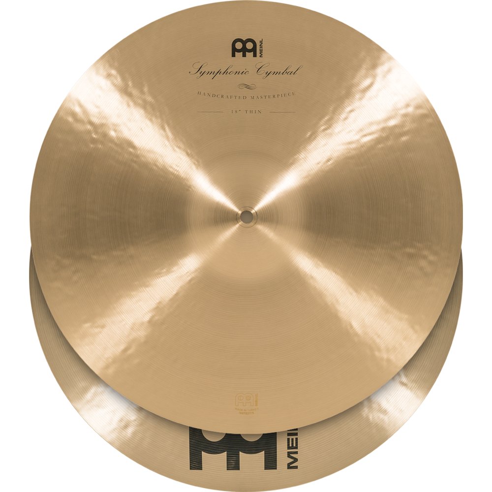 Meinl 18" Symphonic Thin Cymbal Pair - Image 7