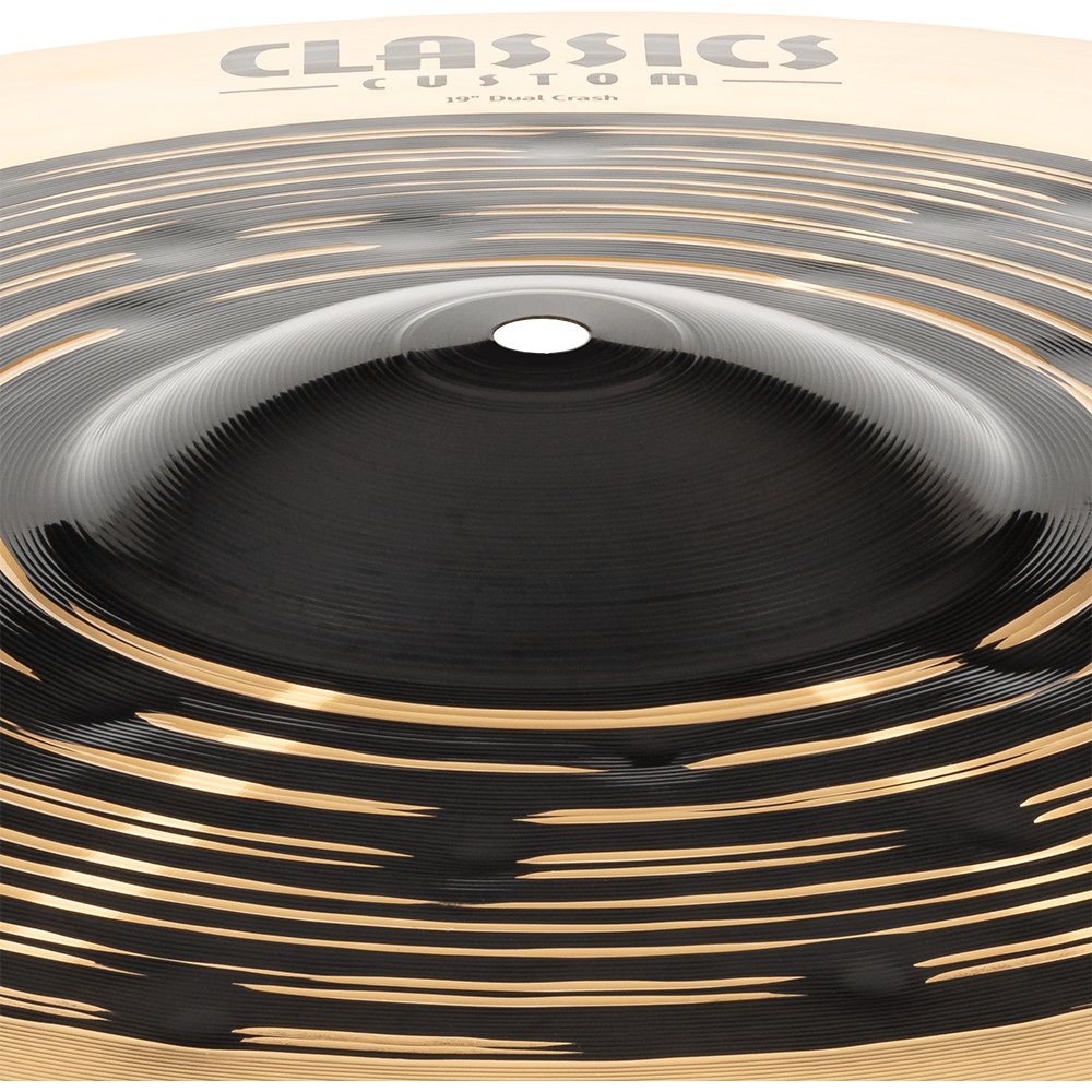 Meinl 19" Classics Custom Dual Crash Cymbal - Image 3