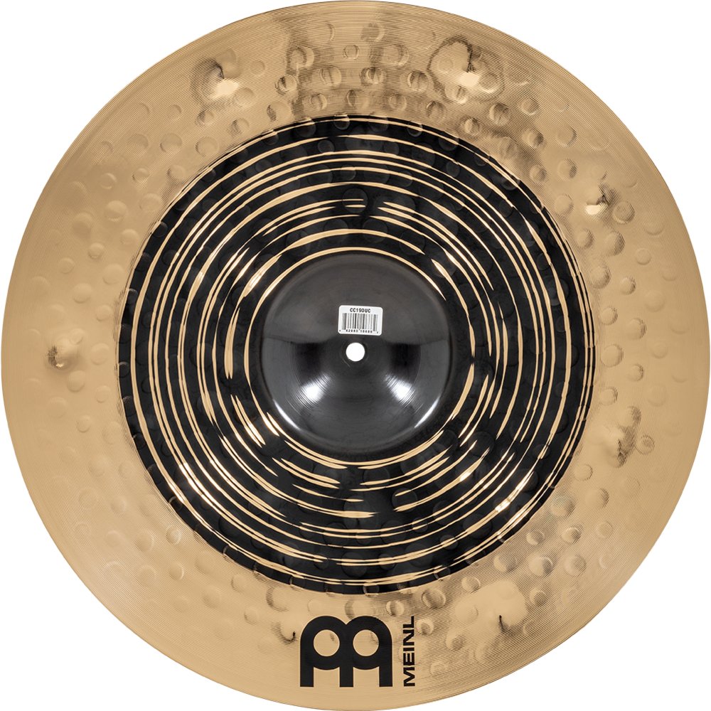 Meinl 19" Classics Custom Dual Crash Cymbal - Image 4