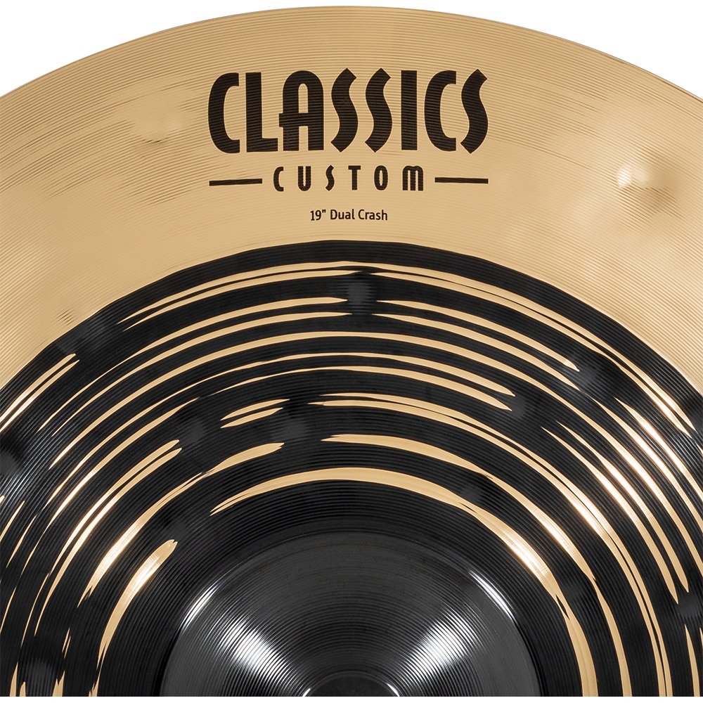 Meinl 19" Classics Custom Dual Crash Cymbal - Image 5