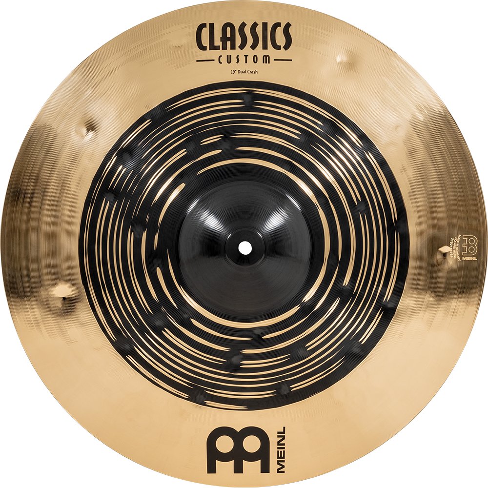 Meinl 19" Classics Custom Dual Crash Cymbal - Image 6