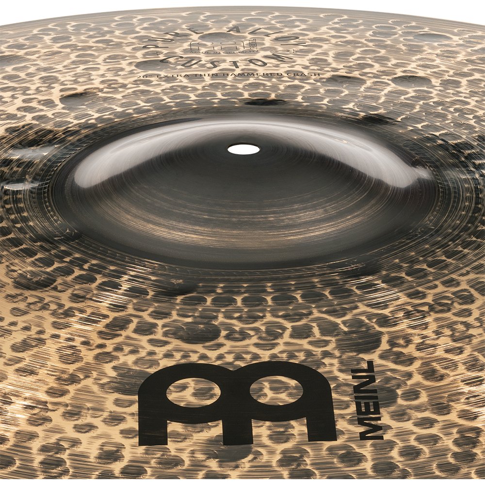Meinl 20" Pure Alloy Custom Extra Thin Hammered Crash Cymbal - Image 4
