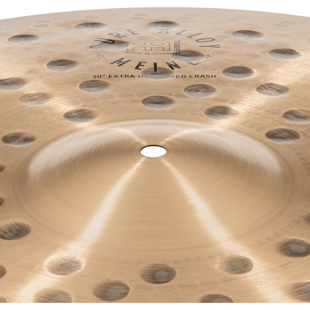 Meinl 20" Pure Alloy Extra Hammered Crash Cymbal - Image 4