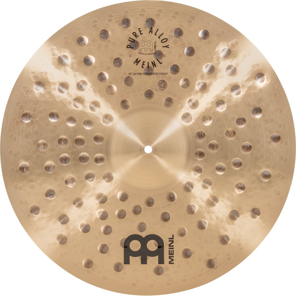 Meinl 20" Pure Alloy Extra Hammered Crash Cymbal - Image 8