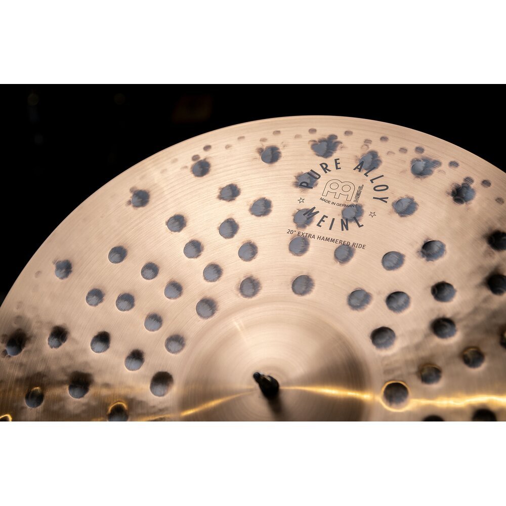 Meinl 20" Pure Alloy Extra Hammered Crash-Ride Cymbal - Image 6