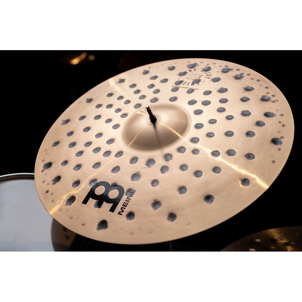 Meinl 20" Pure Alloy Extra Hammered Crash-Ride Cymbal - Image 7